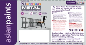 Woodtech Pu Palette Metal Device mark 6844066 Trademark