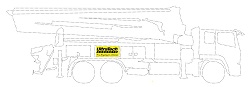 Ultratech Pump Truck ( Logo And Device) Device mark 6844448 Trademark