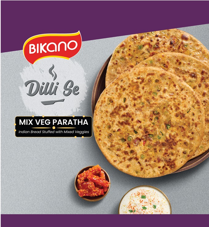 Bikano Dilli Se Mix Veg Paratha Device mark 6872776 Trademark