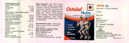 Ostolief Nutra Device mark 2641489 Trademark