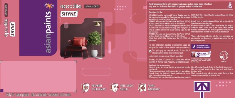 Apcolite Advanced Shyne Device mark 6896500 Trademark