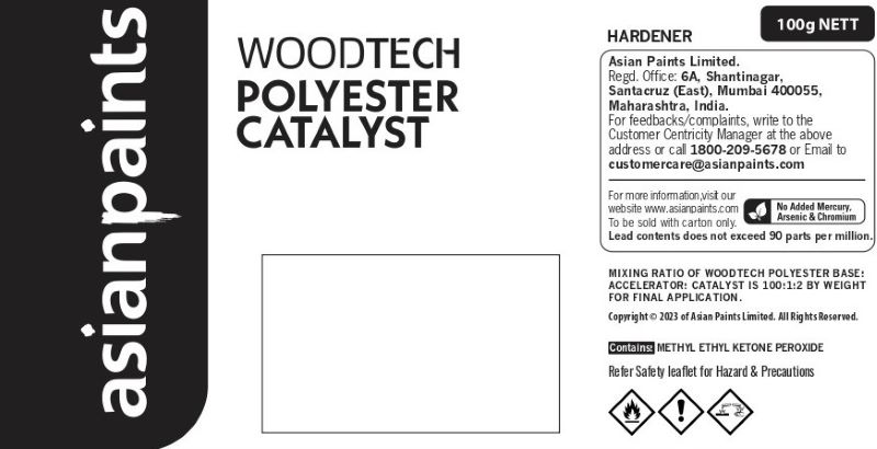 Woodtech Polyester Catalyst Device mark 6895814 Trademark