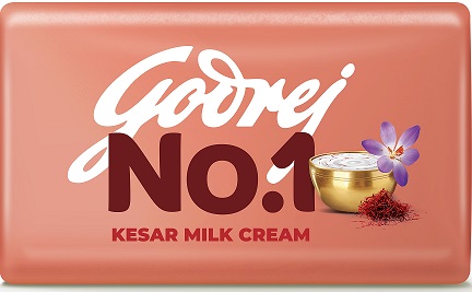 Godrej No.1 Kesar Milk Cream Device mark 6899065 Trademark