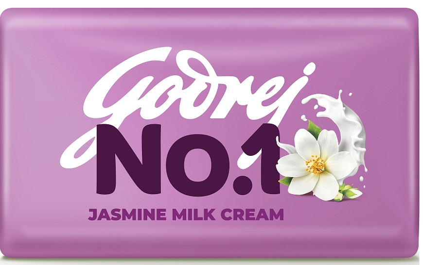 Godrej No.1 Jasmine Milk Cream Device mark 6899063 Trademark