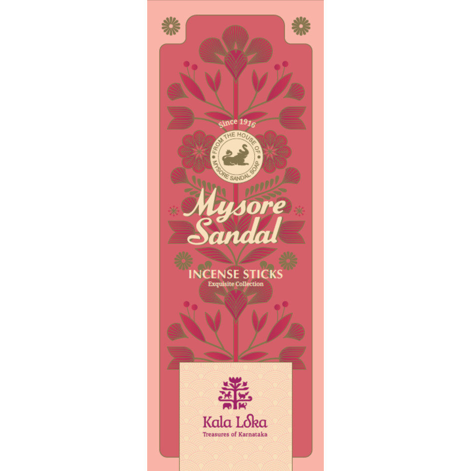Mysore Sandal Incense Sticks Kala Loka Device mark 6911996 Trademark