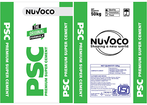 Psc- Premium Super Cement ( Packaging) Device mark 6917848 Trademark