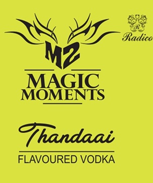 M2 Magic Moments Thandaai Flavoured Vodka Device mark 6923976 Trademark