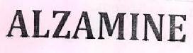 Alzamine Device mark 2488706 Trademark