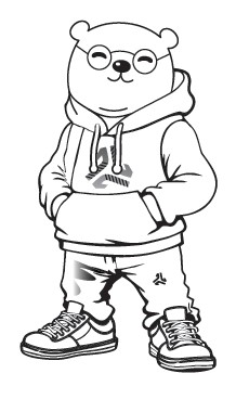 Kicko Bear Device mark 6944080 Trademark