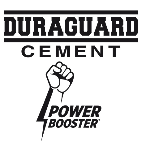 Duraguard Cement Power Booster (logo & Device) Device mark 6955765 Trademark