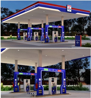 Layout Of Outlet Device mark 6963882 Trademark