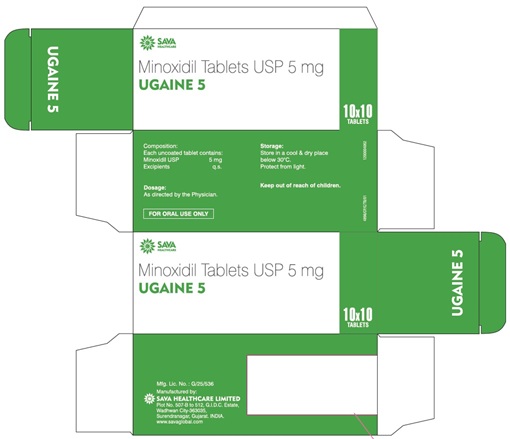 Ugaine5 Logo Device mark 6964823 Trademark