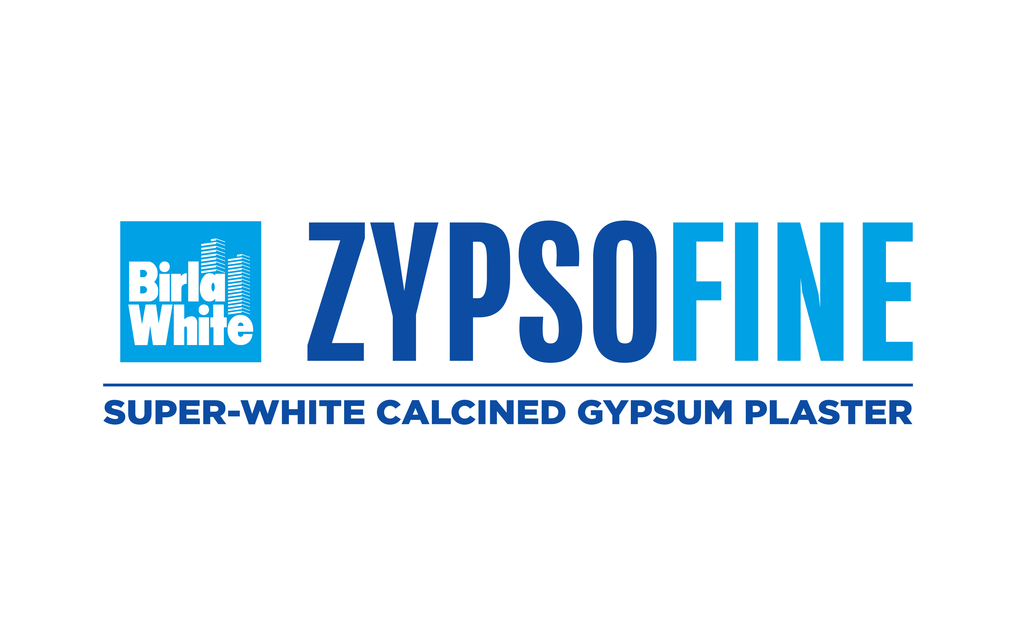Birla White Zypsofine Super-white Calcined Gypsum Plaster(logo & Device) Device mark 6992150 Trademark