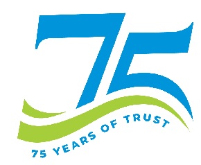 75 - 75 Years Of Trust Device mark 6997634 Trademark