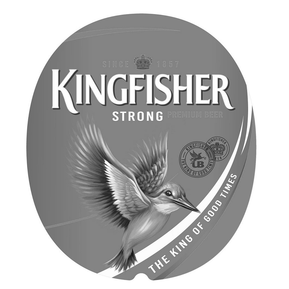 Kingfisher Strong Premium Beer (device) Device mark 7000867 Trademark