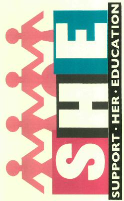 S H E (logo) Device mark 2696611 Trademark