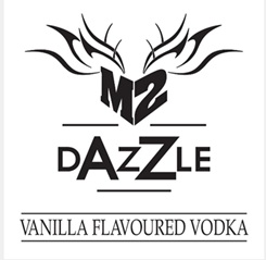 M2 Dazzle Vanilla Flavoured Vodka Device mark 7017789 Trademark