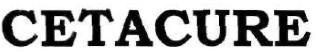 Cetacure Device mark 2703579 Trademark