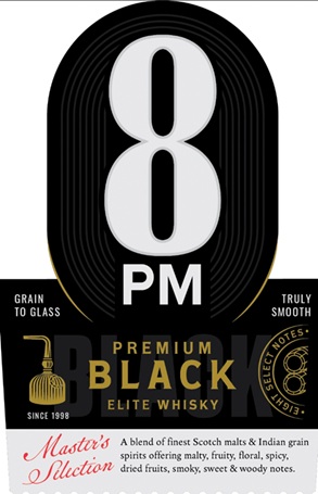 8 Pm Premium Black Elite Whisky Device mark 7050498 Trademark