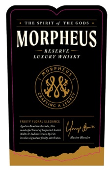 Morpheus Reserve Luxury Whisky Device mark 7054395 Trademark