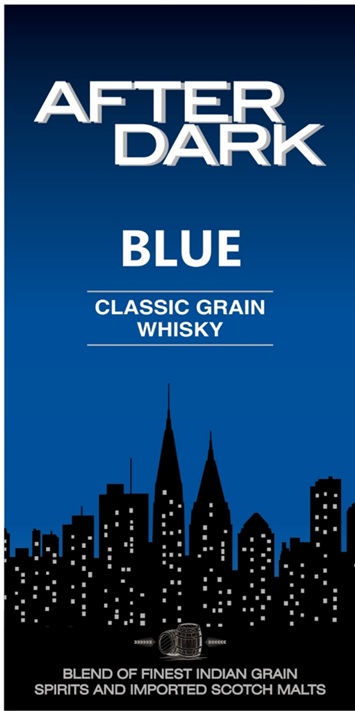 After Dark Blue Classic Grain Whisky Device mark 7060204 Trademark