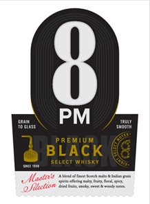 8pm Premium Black Select Whisky Device mark 7072578 Trademark
