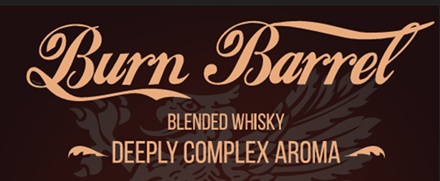 Burn Barrel Blended Whisky Deeply Complex Aroma Device mark 7074808 Trademark