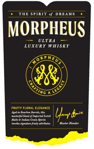 Morpheus Ultra Luxury Whisky Device mark 7076259 Trademark