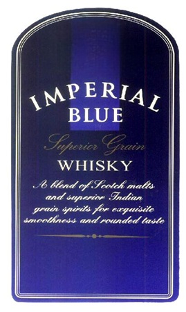Imperial Blue (label) Device mark 7084314 Trademark