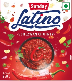 Sunday Latino Schezwan Chutney Device mark 7091615 Trademark
