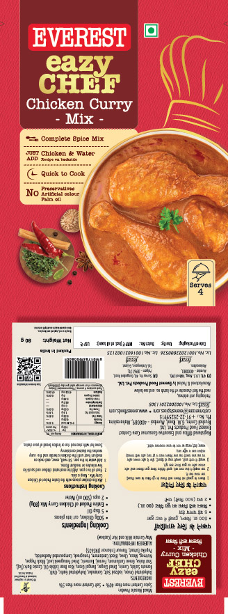 Everest Eazy Chef Chicken Curry Mix Device mark 7090571 Trademark