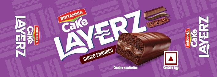 Britannia Cake Layerz Choco Device mark 7110107 Trademark