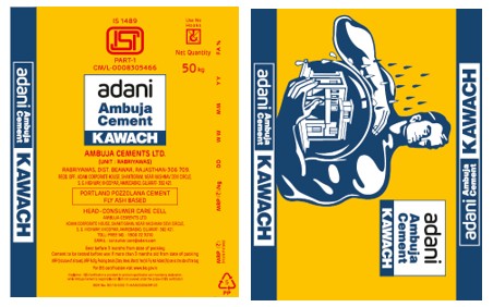 Adani Ambuja Cement Kawach Device mark 7136265 Trademark
