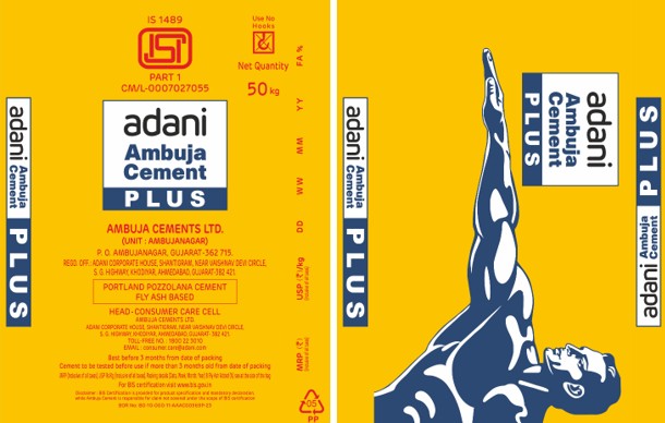 Adani Ambuja Cement Plus Device mark 7136257 Trademark