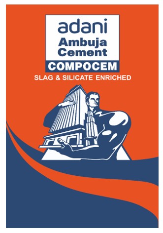 Adani Ambuja Cement Compocem - Giant Holding A Building Device mark 7136666 Trademark