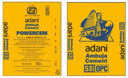 Adani Ambuja Cement Powercem Device mark 7136671 Trademark