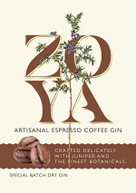 Zoya Artisanal Espresso Coffee Gin Device mark 7145737 Trademark