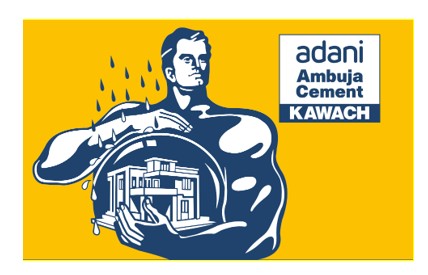 Adani Ambuja Cement Kawach - Giant Protecting The House Device mark 7150859 Trademark