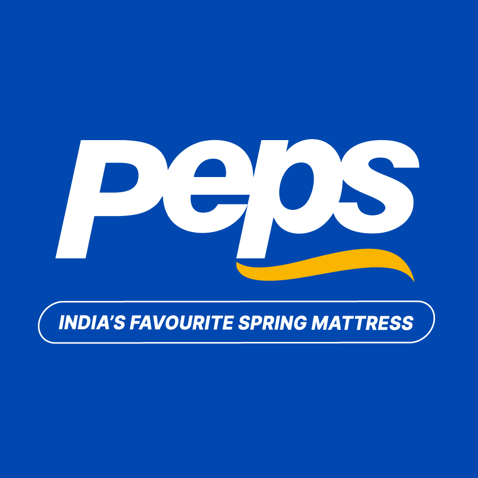 Peps, India's Favourite Spring Mattress In Blue Device mark 7153655 Trademark