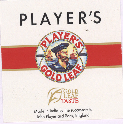 Player's Gold Leaf (device Of Bust Of Man) Device mark 2228194 Trademark