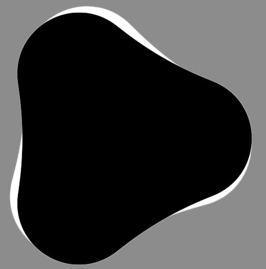 Fluffy Triangle (device) Device mark 7170784 Trademark