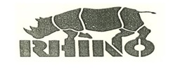 Rhino With Device In Black Colour. Device mark 7176875 Trademark