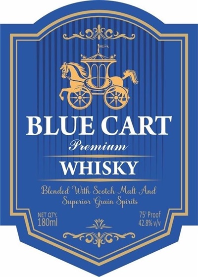 Blue Cart Device mark 7192304 Trademark