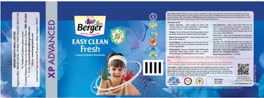 Berger Easy Clean Fresh Xp Advanced Device mark 7205965 Trademark