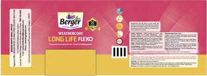 Berger Weathercoat Long Life Flexo Device mark 7206840 Trademark