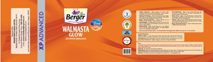 Berger Walmasta Glow Xp Advanced Device mark 7206848 Trademark