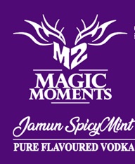 M2 Magic Moments Jamun Spicymint Pure Flavoured Vodka Device mark 7211188 Trademark