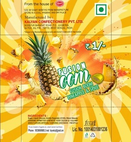 Fusion Boom Pineapple & Spice Device mark 7219684 Trademark