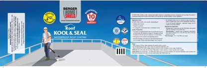 Berger Home Shield Roof Kool & Seal Device mark 7222712 Trademark