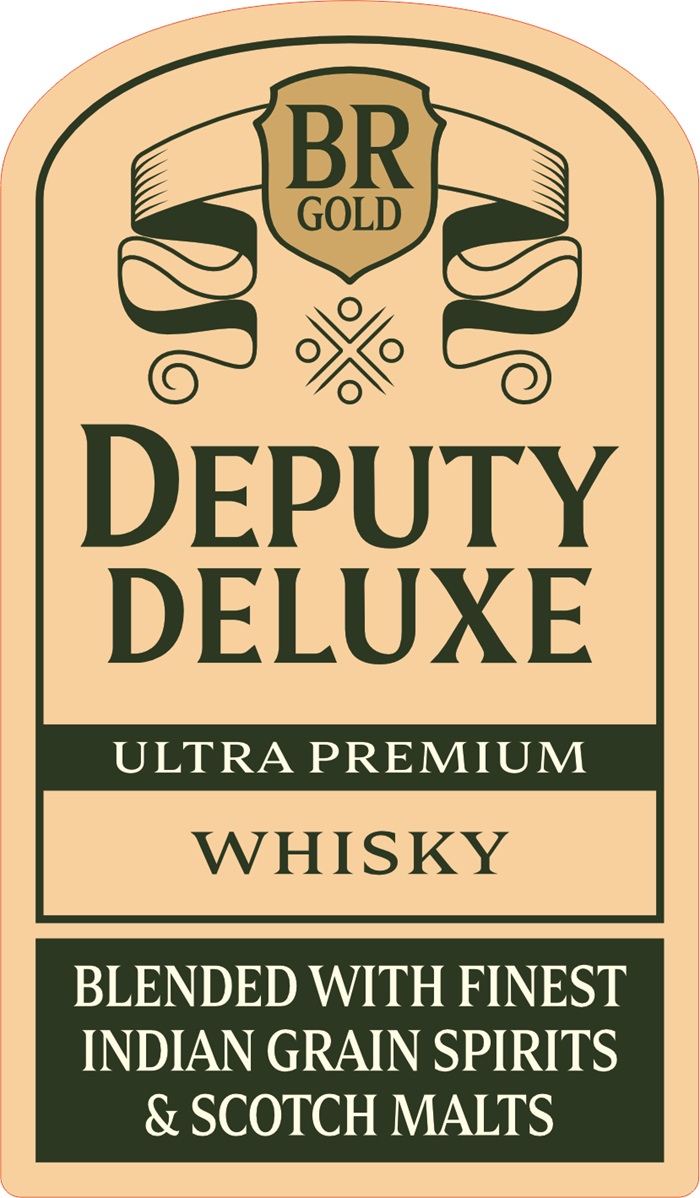 Br Gold Deputy Deluxe Whisky Device mark 7283872 Trademark